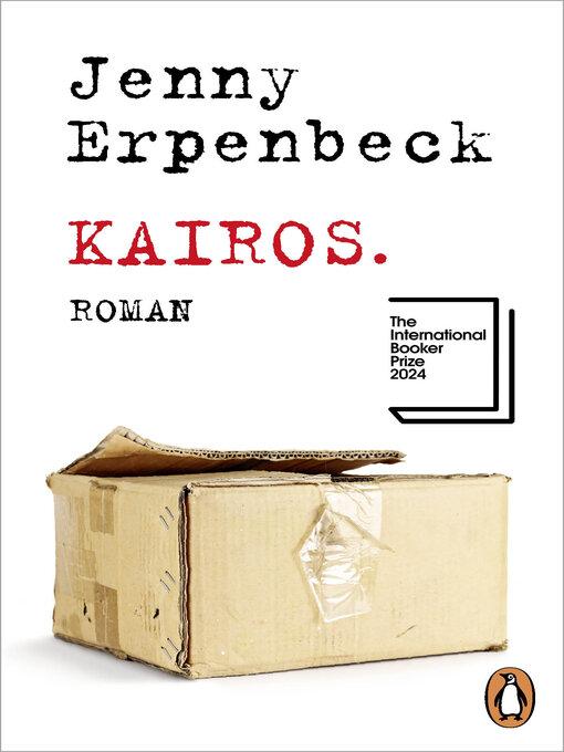 Title details for Kairos by Jenny Erpenbeck - Wait list